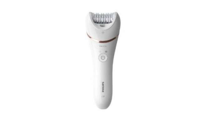 Philips Philips Satinelle Advanced Wet&Dry epilator BRE740/10 For legs and body, Cordless, 9 acc