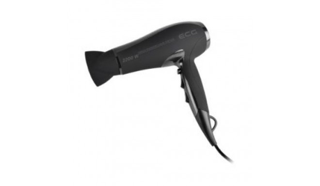 ECG ECG Hair dryer VV 115, 2200W, 3 levels of heating, 2 levels of power, Cool air function, Overhea