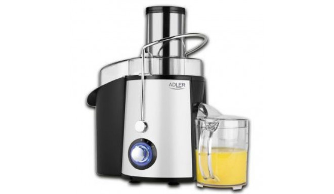 Adler Juicer AD 4128 Matt Black/White, 1000 W, Number of speeds 2