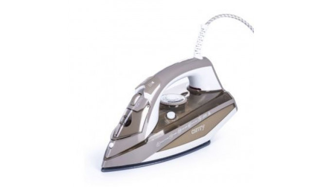 Camry CR 5018 Steam Iron, 3000 W, Water tank capacity 320 ml, Continuous steam 40 g/min, Brown/White