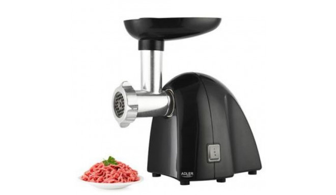 Adler Meat mincer AD 4811 Black, 600 W, Number of speeds 1, Throughput (kg/min) 1.8