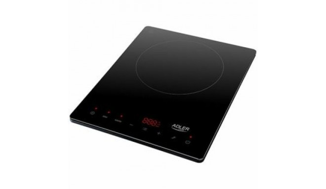 Adler Hob AD 6513 Number of burners/cooking zones 1, LCD Display, Black, Induction