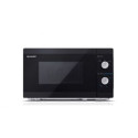 Sharp Microwave Oven YC-MS01E-B Free standing, 20 L, 800 W, Black