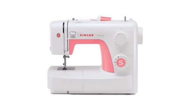 Singer Sewing machine SIMPLE 3210 White, Number of stitches 10, Number of buttonholes 1,