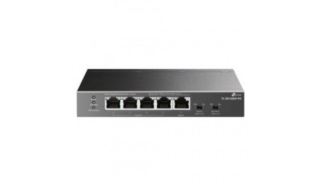 TP-Link 5-Port Gigabit Desktop Switch with 4-Port PoE TL-SG1005P-PD Unmanaged Desktop/Wall mountable