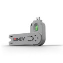 LINDY USB PORT BLOCKER KEY/GREEN 40621