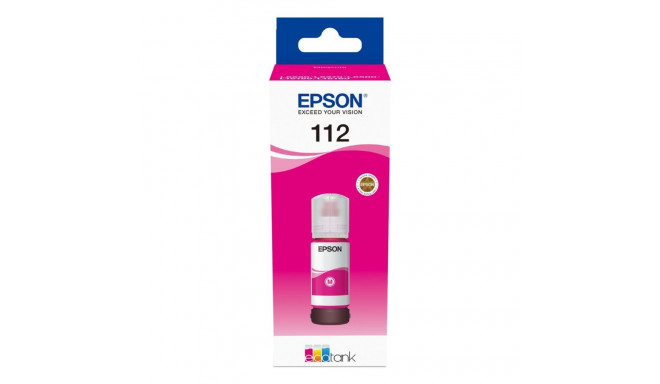 EPSON 112 EcoTank Pigment C13T06C34A Ink Bottle, Magenta