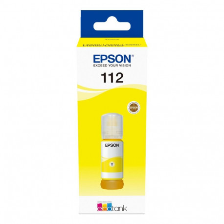 EPSON 112 EcoTank Pigment C13T06C44A Ink Bottle, Yellow