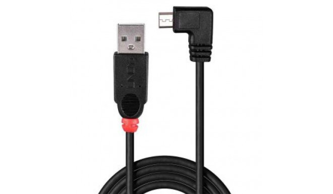 LINDY CABLE USB2 A TO MINI-B 1M/90 DEGREE 31971