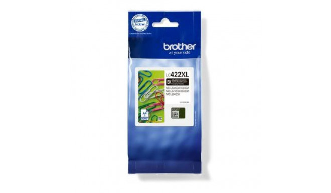 Brother LC422XLBK Ink Cartridge, Black