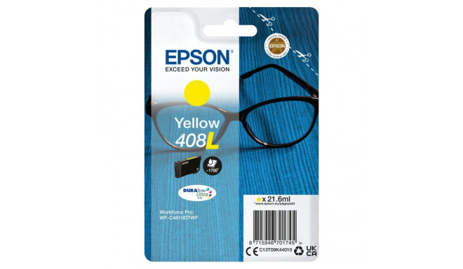 EPSON DURABrite Ultra 408L Ink cartrige, Yellow