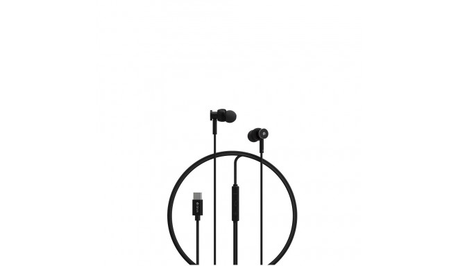 Devia wired earphones Smart M1 Digital Metal USB-C black