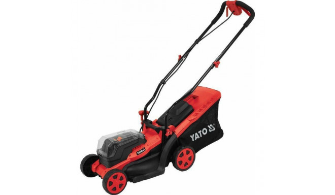 YATO CORDLESS LAWN MOWER 36V 2x18V 2x2.0Ah