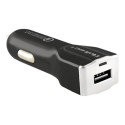 QOLTEC 50140 Qoltec Car charger   Quick Charge   12V-24V   1.5-3A   USB