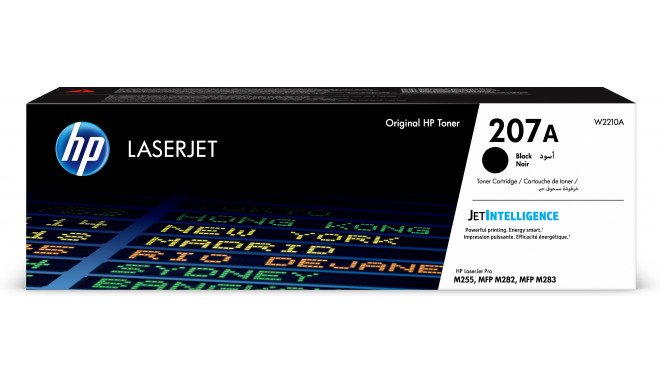HP 207A must LaserJet toonerikassett