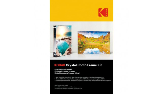 KODAK Crystal Photo Frame Kit 5 Sheets