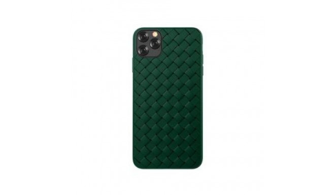 Devia Apple Woven Pattern Design Soft Case iPhone 11 Pro Max green