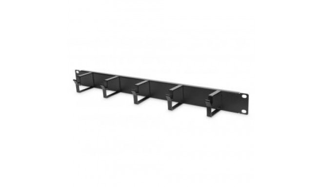 Digitus | Cable Management Panel | DN-97602 | Black | 5x cable management ring (HxD: 40x60 mm). The 