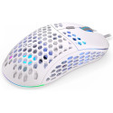 ENDORFY LIX Plus Onyx White, gaming mouse (white/grey)