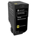 LEXMARK Genuine High Capacity Yellow Return Programme 84C2HY0 Toner Cartridge