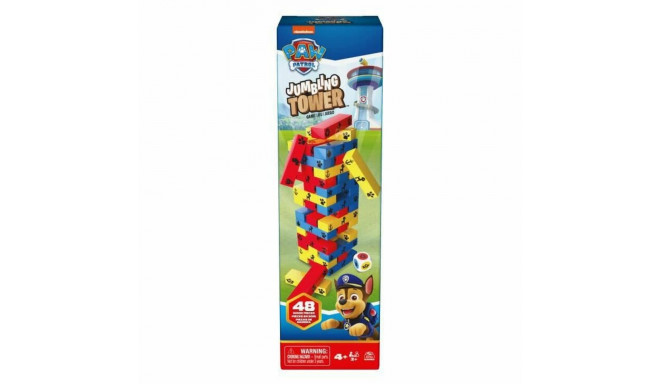 Lauamäng The Paw Patrol JUMBLING TOWER (48 Tükid, osad) (1 Ühikut)