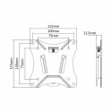 Televiisori Alus Neomounts NM-W25BLACK 10" 30" 25 kg