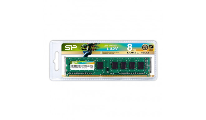 RAM-mälu Silicon Power SP008GLLTU160N02 DDR3L CL11 8 GB