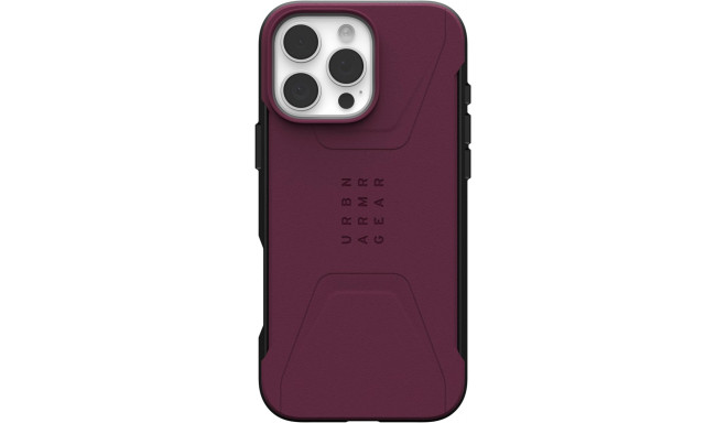 UAG защитный чехол Civilian Magsafe Apple iPhone 16 Pro Max, красный