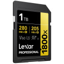 LEXAR SDXC PRO 1800X U3 UHS-II R280/W210 (V60) 1TB