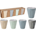 MUG PORCELAIN 250ML SET/4PCS