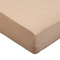 BED SHEET POLYCOTT160X200+25CM SAND603