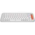 LOGITECH POP ICON KEYS - OFF WHITE - US INT'L - BT - INTNL-973