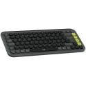 LOGITECH POP ICON KEYS - GRAPHITE - US INT'L - BT - INTNL-973