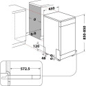 Indesit DF9E 1B10 S Freestanding 9 place settings F