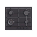 Candy Idea CHG6BFB4WB Black Built-in 60 cm Gas 4 zone(s)