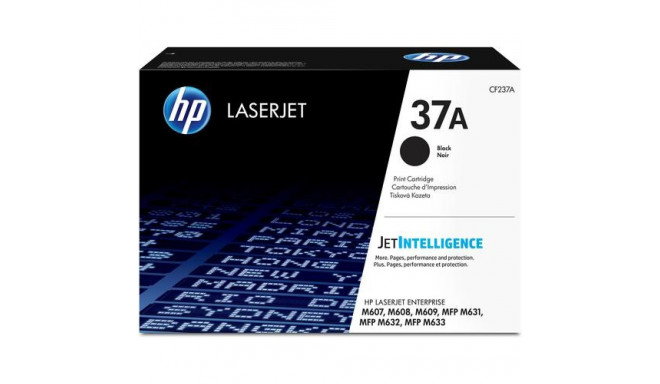 HP 37A Black Original LaserJet Toner Cartridge