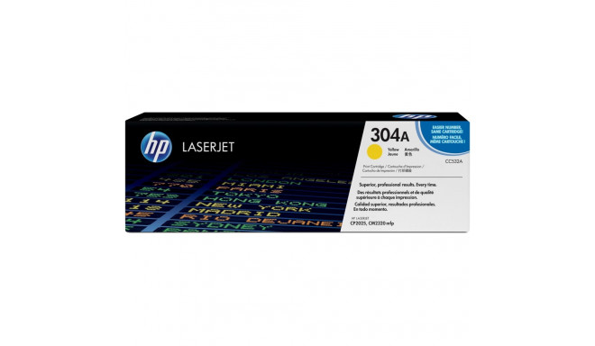 "HP Toner 304A CC532A Gelb bis zu 2.800 Seiten"