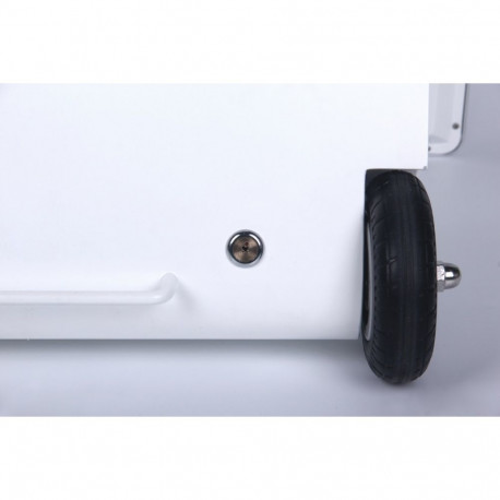 ALLNET 43-tolline välistingimuste akuga reklaamstend ilma puuteekraanita ratastel 1500Nits Android m