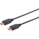 "DisplayPort 1.4 (ST-ST) 0,5m Anschlusskabel 8K Schwarz"