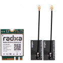 "ALLNET Radxa zbh. M.2 WiFi 6 and BT5.2 Wireless Module A8"