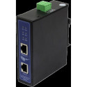 "NET Z ALLNET PoE Injektor Industrial MultiGigabit • PoE BT mit Power-Booster (15,4W/30W/90W) • DIN 