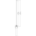 "ALLNET Antenne 868MHz 7.3dbi Antenne (N-Female) Omnidirectional/Rundstrahl ANT-868-7,3dbi-OMNI LORA