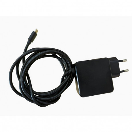 Z ALLNET toiteadapter asendav QC USB-C PD GaN 45W 1x USB Typ-C 2m fikseeritud kaabel, EU-pistik
