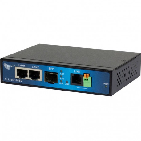 "Z ALLNET ISP Bridge Modem VDSL2 mit Vectoring/Point-to-Point Slave-Modem unmanaged ALL-MC116SV-VDSL