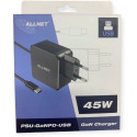 "NET Z ALLNET Ersatznetzteil QC USB-C PD GaN Netzteil Power Supply45Watt 1x USB Typ-C mit 2m festem 