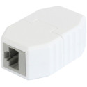 "ALLNET TP-TP Kupplung CAT6A Buchse 1:1 8-pol. RJ45 magnetische Sicherungskupplung 50er Bulk Set Abw