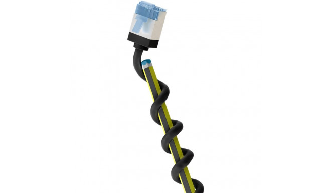 Ultra-Flexible CAT 6A Patch Cable, Slim, U/FTP, black