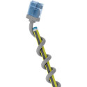 Võrgukaabel Cat6a U/UTP 2.0m, hall, LSZH, CU, Slim, Ultra-Flex