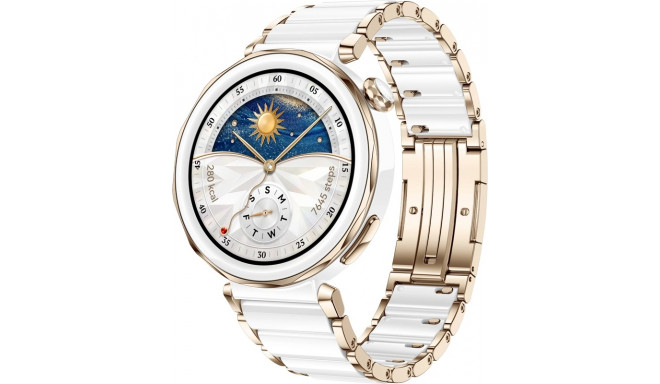 Huawei Watch GT 5 Pro 42mm, gold/white