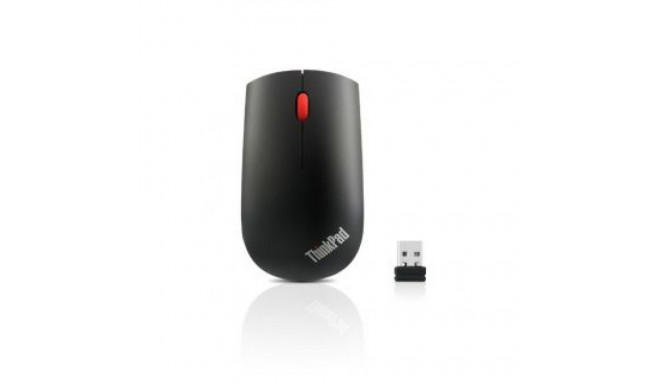 Lenovo ThinkPad Essential Mouse Wireless, Black, Wireless connection, Optical, No, Yes